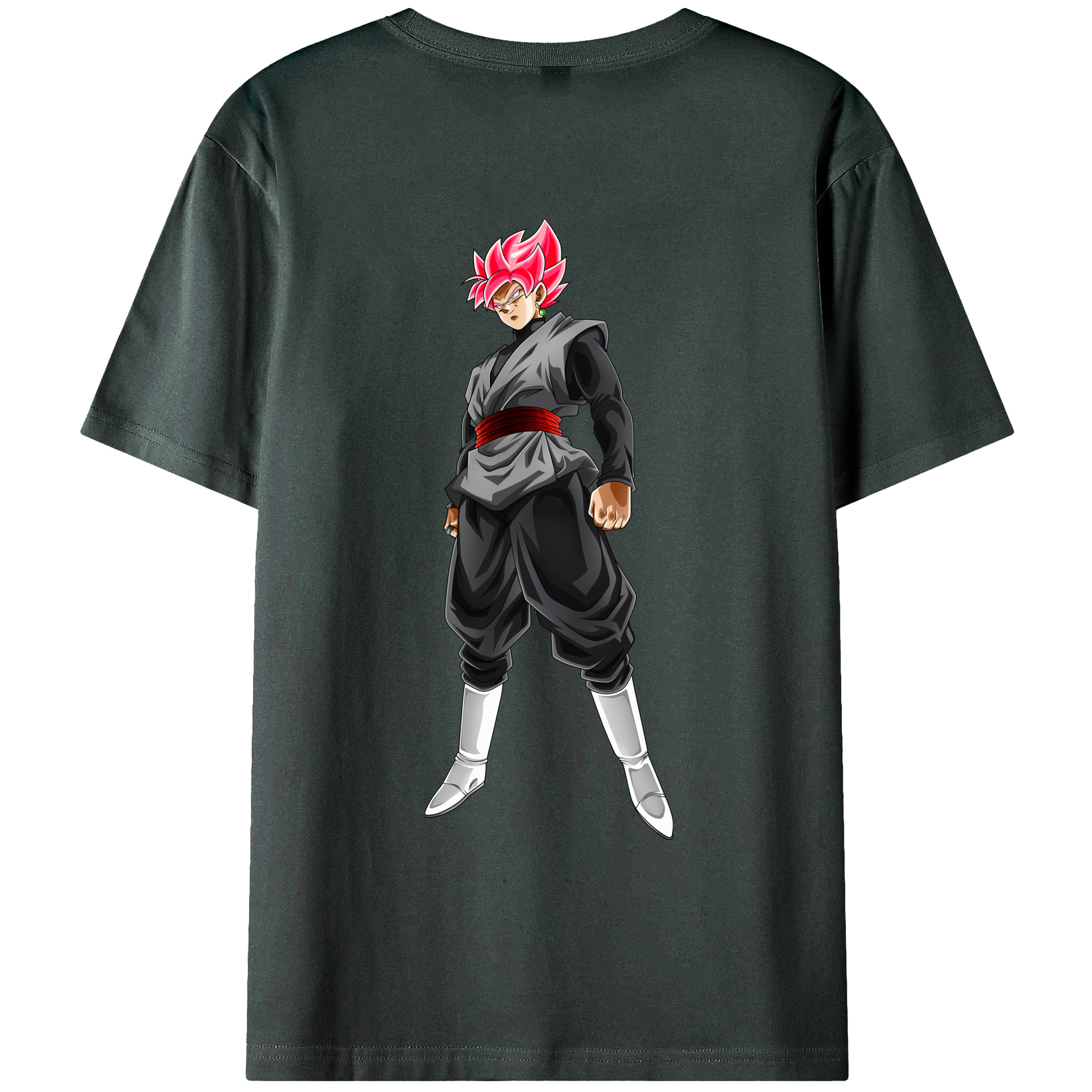 （画像用） ドラゴンボール ベジット DRAGON BALL Vegetto 綿100％ メンズ半袖Tシャツ（バックプリント） 通気性